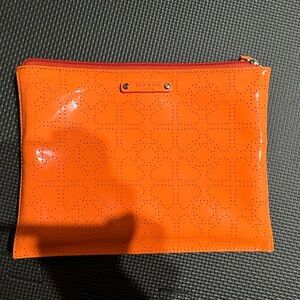 Kate spade neon spade pouch